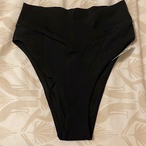Aerie Offline Real Me High Waisted Crossover Bikini Bottom